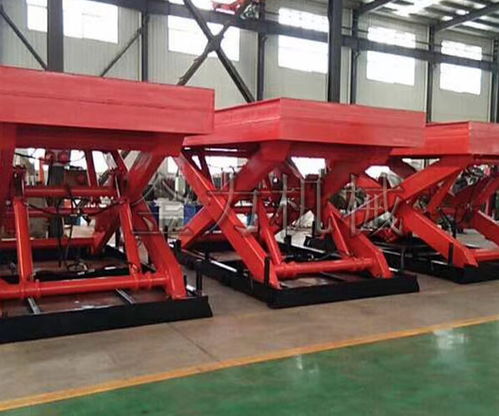 大型剪叉式升降平臺(tái)定制 濟(jì)南金力誠(chéng)信經(jīng)營(yíng)高清圖片 高清大圖